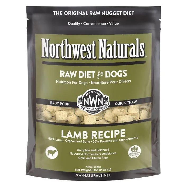 Northwest Naturals Frozen Raw Turkey Nuggets 6LB