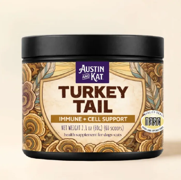 Austin & Kat Dog Turkey Tail Mushroom Powder 66g