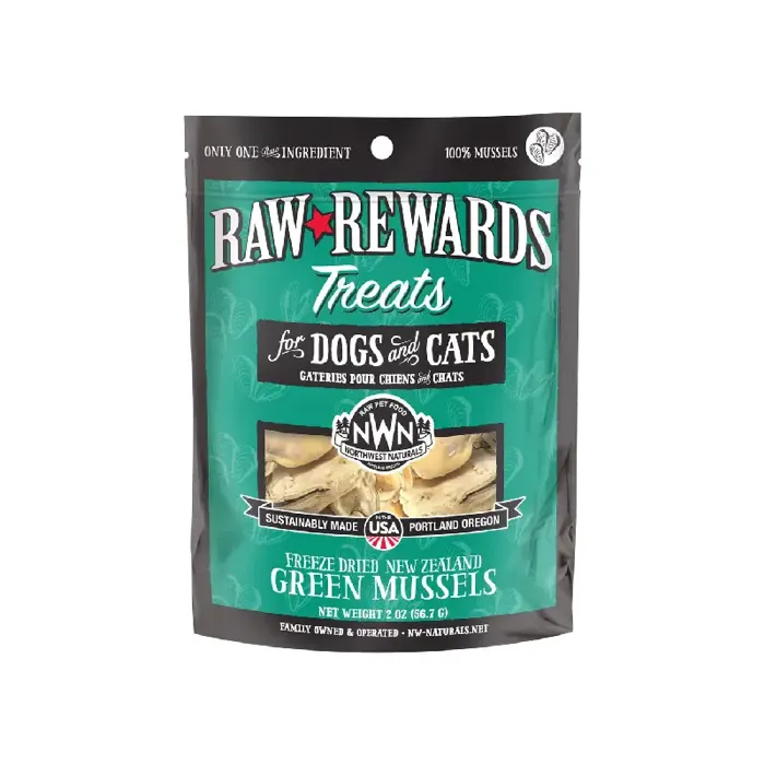 Northwest Naturals Freeze-Dried Green Lipped Mussels 2-oz