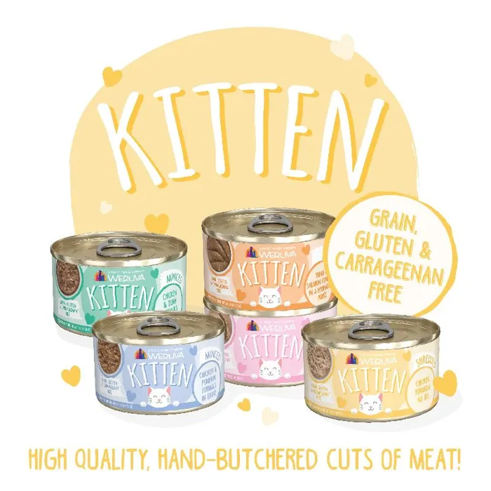 Weruva Kitten Can Chicken & Pumpkin In Gravy 3-oz
