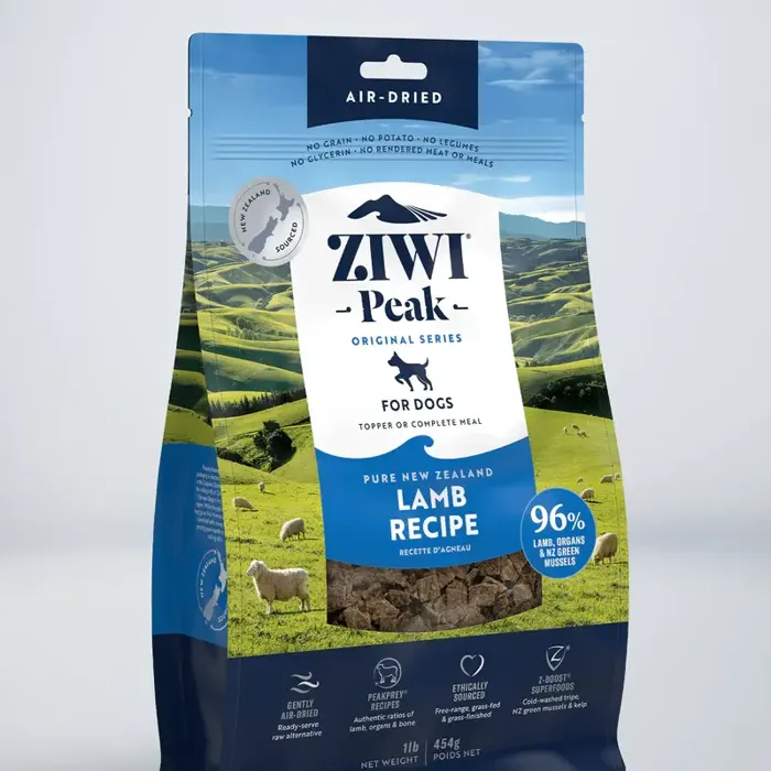 Air-Dried Pure New Zealand Lamb Recipe for Dogs 8.