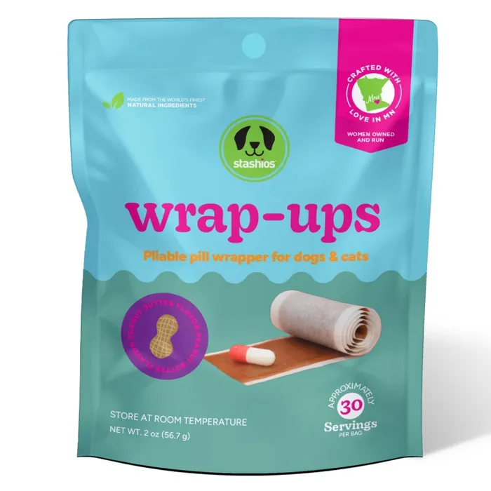 Stashios Wrap Up Peanut Butter 2-oz