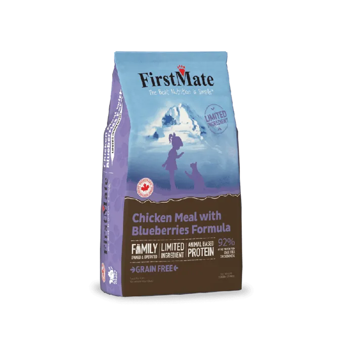 Firstmate Limited Ingredient Chicken Meal With Blueberries Cat Food 10 Lbs