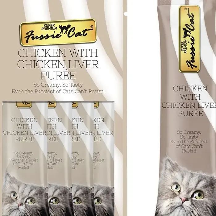 Fussie Cat Chicken/liver .5-oz 4-pk