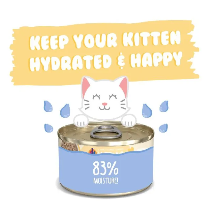 Weruva Kitten Can Chicken Au Jus Gravy 3-oz