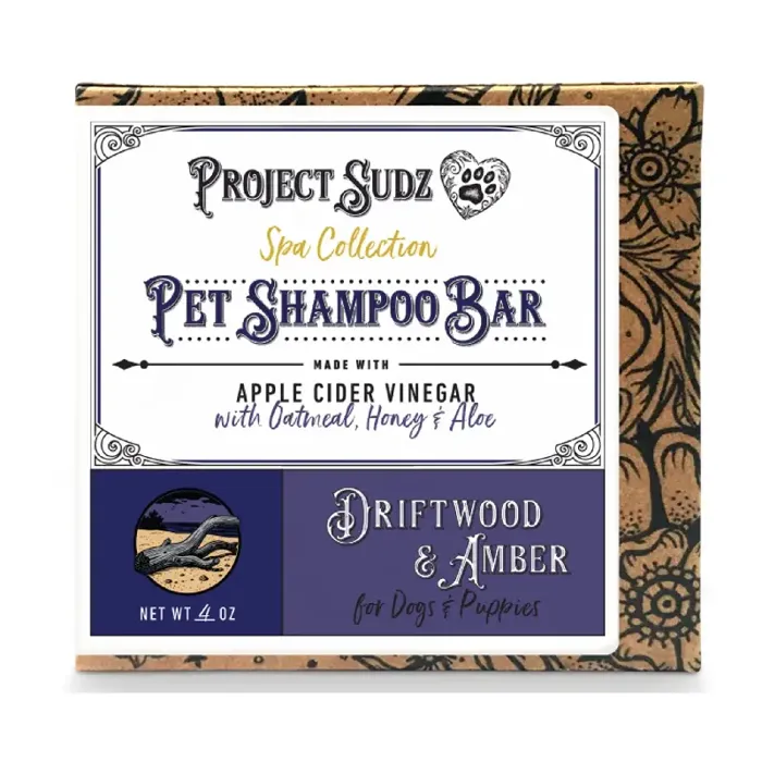 Project Sudz Driftwood Amber Shampoo Bar