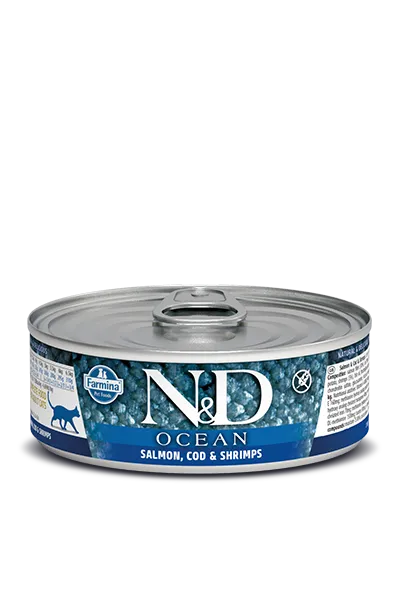 N&d Cat Ocean Salmon Cod Shrimp 2.5-oz
