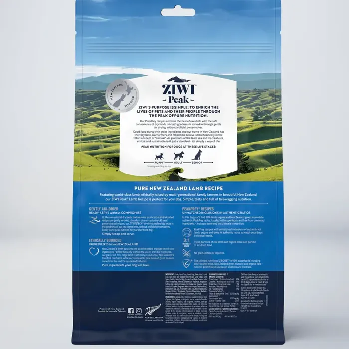 Ziwi Peak Air-Dried Lamb 16-oz