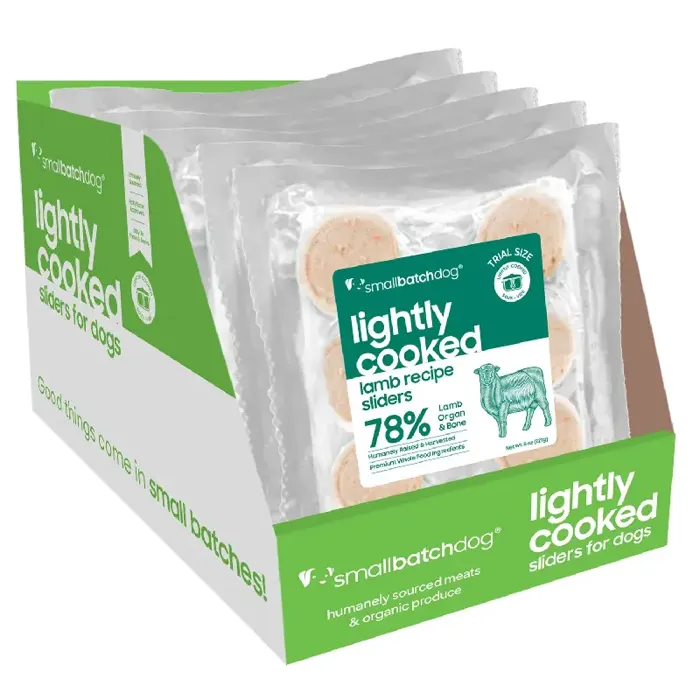 Small Batch Frozen Lightly Cooked Lamb Trial Size 8 Oz