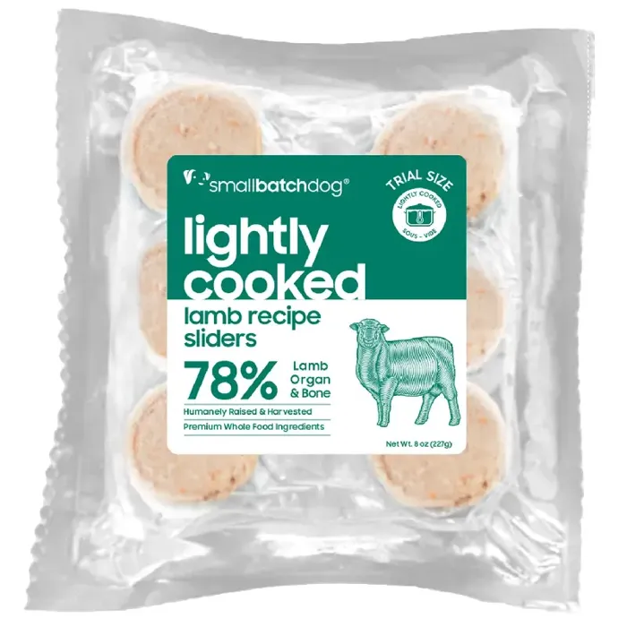 Small Batch Frozen Lightly Cooked Lamb Trial Size 8 Oz
