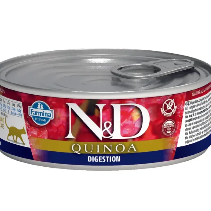 Farmina N&D Quinoa Lamb Digestion Can Cat 2.8oz