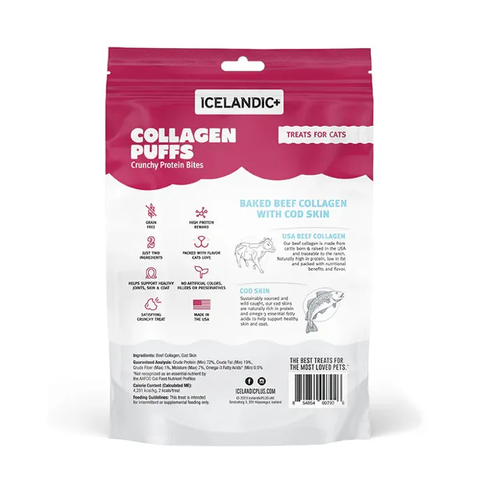 Icelandic Cat Collagen Puffs Bf W/ Cod Skin 0.5-oz
