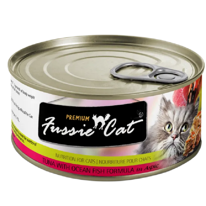 Fussie Cat Premium Tuna With Ocean Fish Can Food C