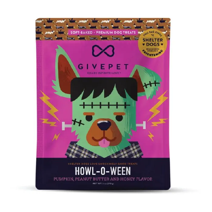 Givepet Halloween Howl-o-ween Treats 6-oz