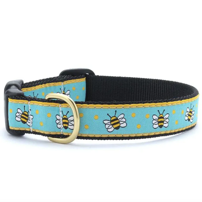 Uc Bee Dog Collar L W