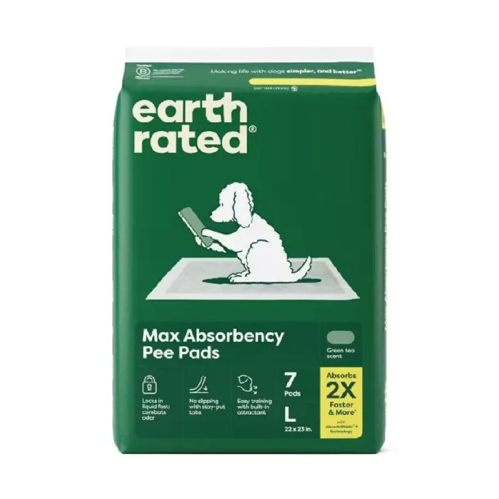 Earth Rated Pee Pads Large 7ct