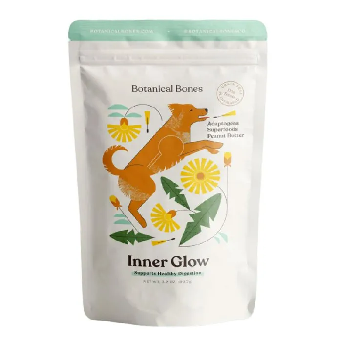Botanical Bones Inner Glow Dog Treats 4oz
