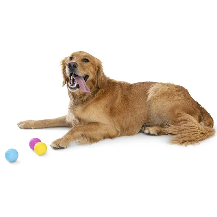 West Paw Boundr Ball Small Blue & Pink 2-pk
