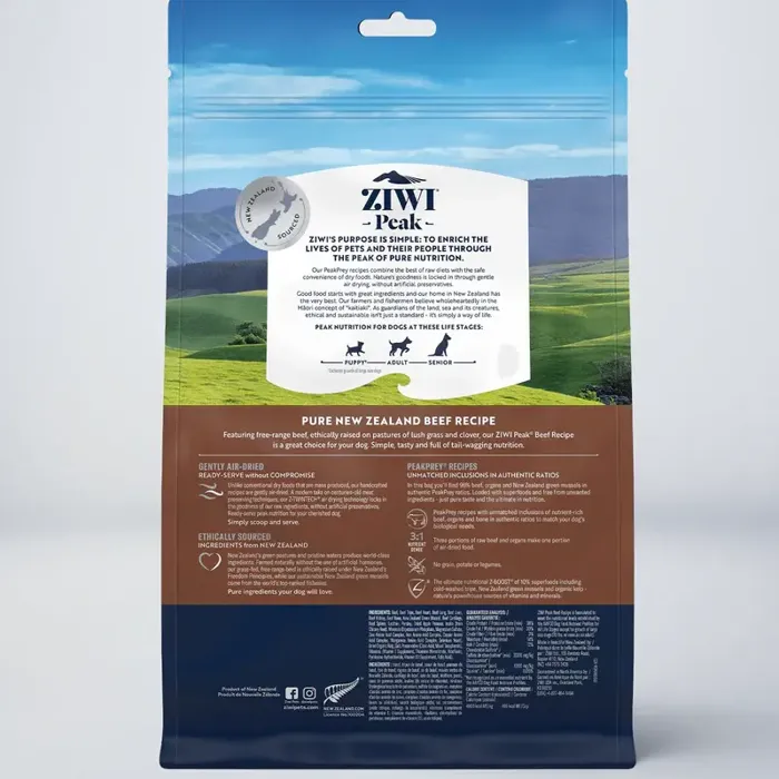 Ziwi Peak Air-Dried Beef 5.5#