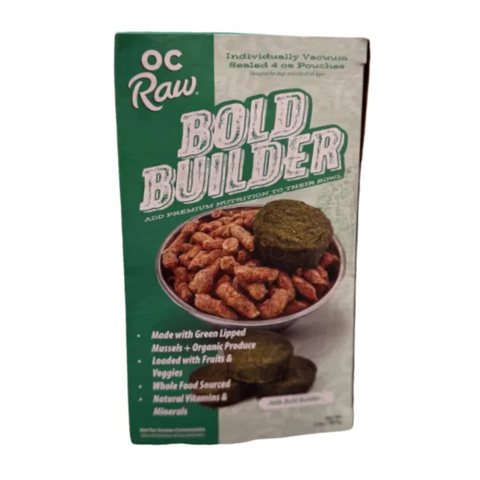 OC Raw Jade Bold Builder 2 lb box front view