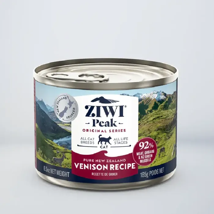 Venison Recipe Canned Cat Food 6.5-oz