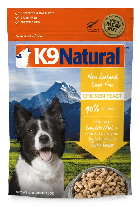 K9 Natural Dog Fd Chicken Feast 17.6 Oz