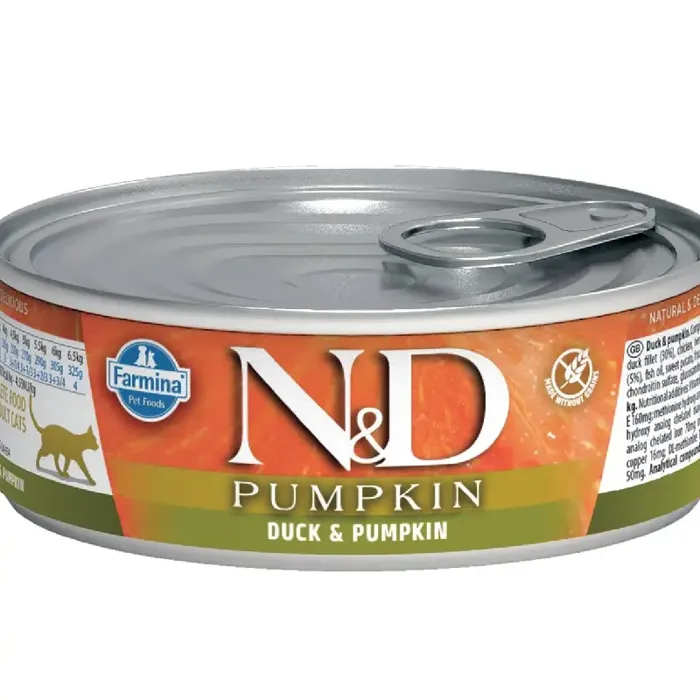 Farmina N&Duck & Pumpkin Canned Cat Food 2.5-oz