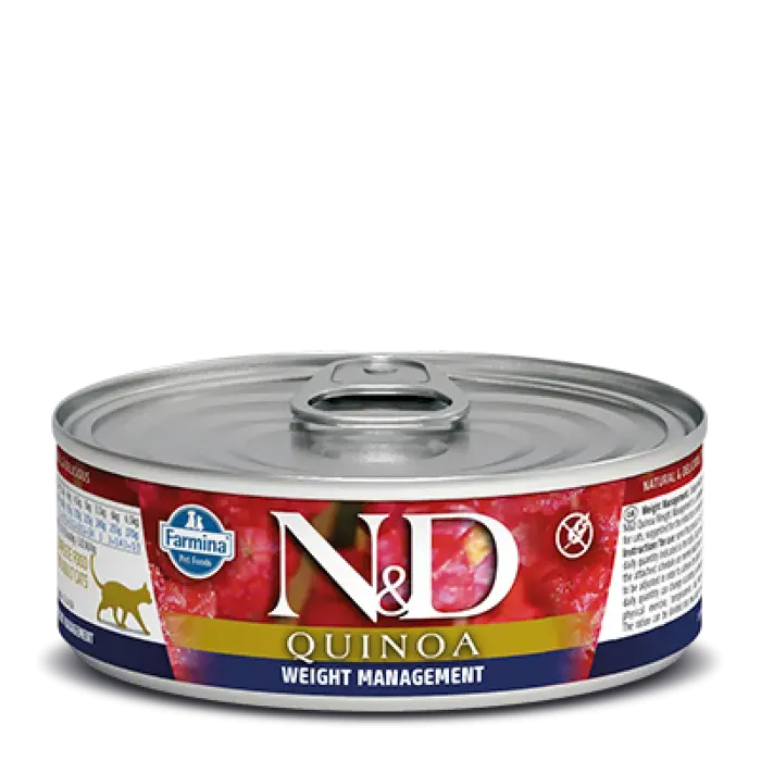 Farmina N&D Quinoa Lamb Weight Mngmnt Can 2.8oz