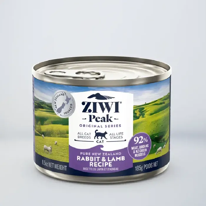 Rabbit & Lamb Recipe Canned Cat Food 6.5-oz