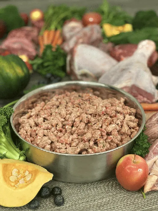 Oc Raw Dog Frozen Turkey & Produce Rox 7-lbs
