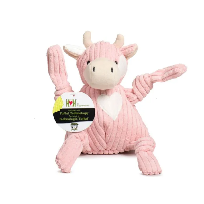 Huggle Hounds Strawberry Cow Knottie