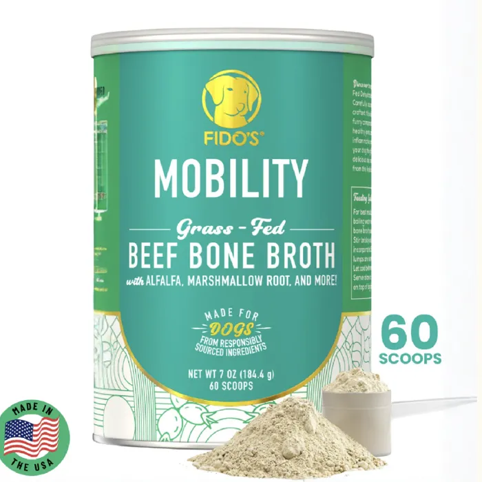 Fido’s Dehydrated Mobility Beef Bone Broth 6.96-oz
