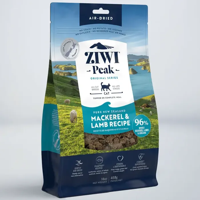 Ziwi Peak Cat Air-Dried Mackerel & Lamb 14-oz