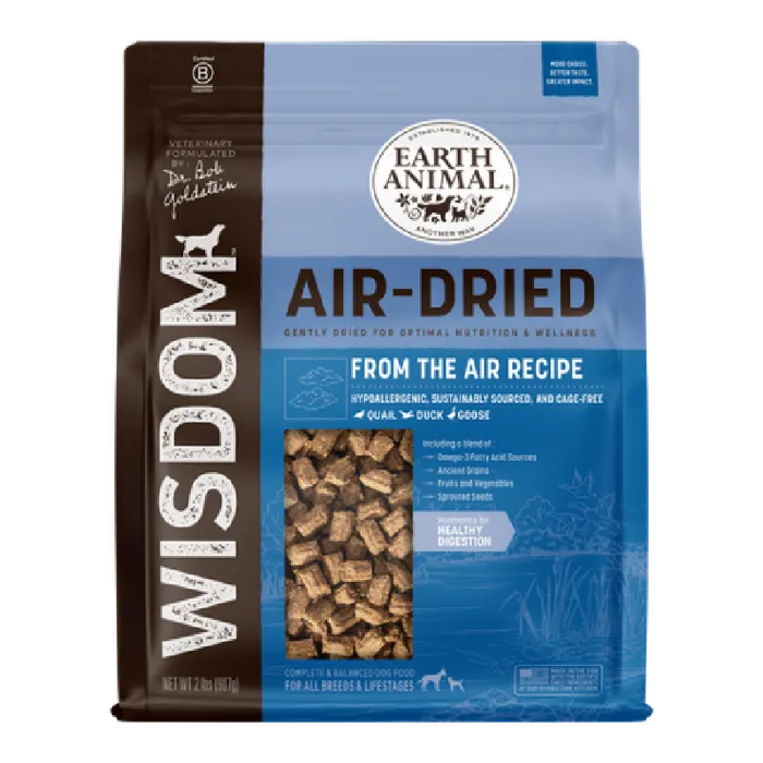 Earth Animal Wisdom Air-Dried From the Air Recipe for Dogs 8#