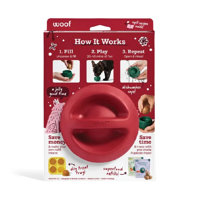 Woof Pupsicle Holiday Winter Xlarge