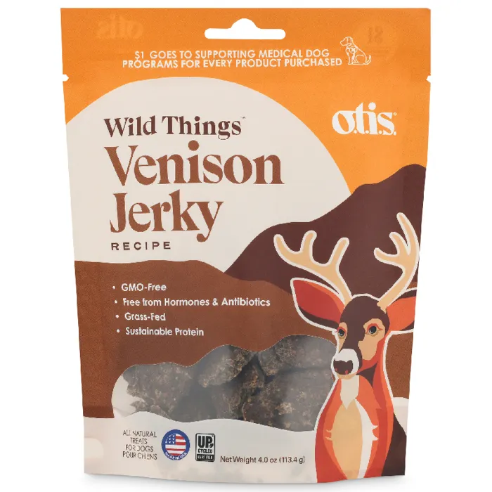 Wild Things Jerky Venison 4oz Otis 6/cs
