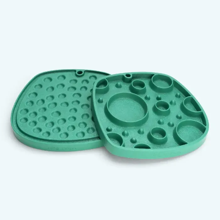 Bubbles Feast Slow Feeder & Lick Mat (Kelp)