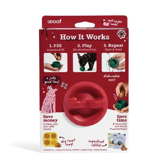 Woof Pupsicle Holiday Winter Small