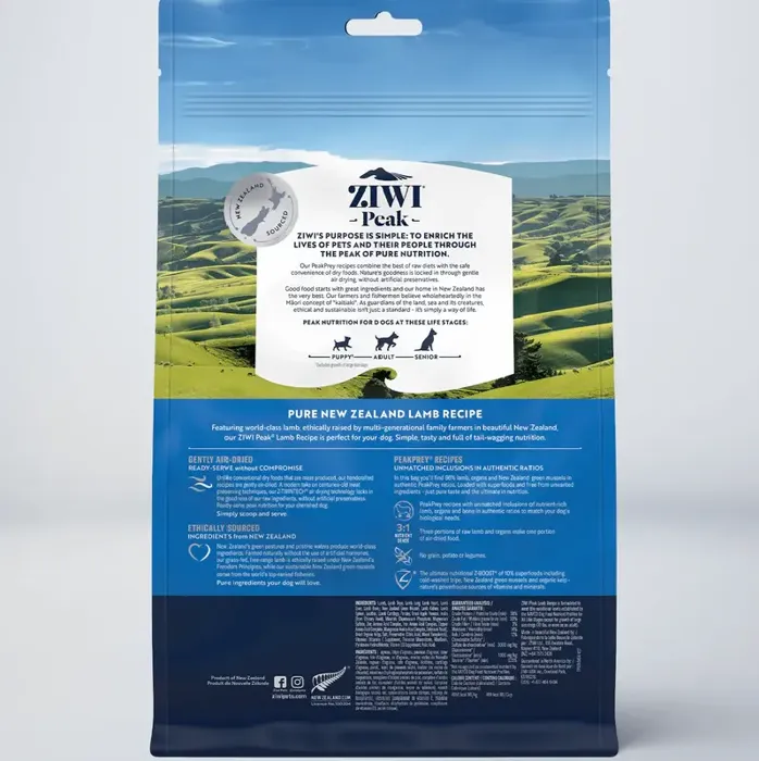 Air-Dried Pure New Zealand Lamb Recipe for Dogs 8.